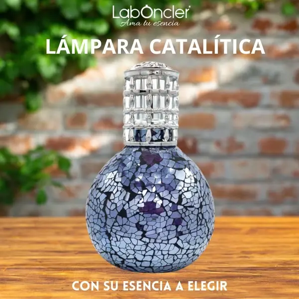 LÁMPARA CATALÍTICA LILA + ESENCIA