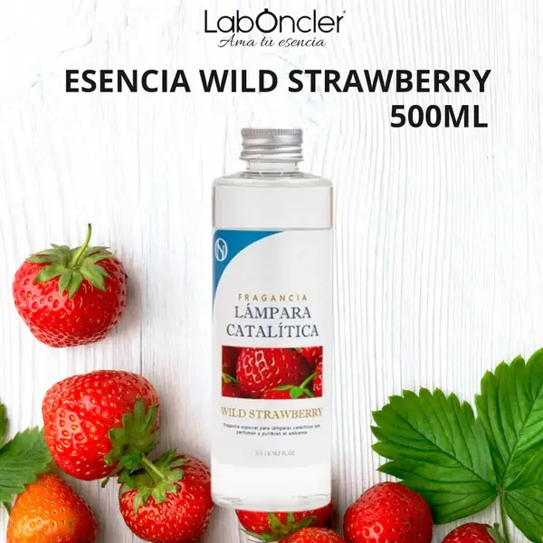 ESENCIA LÁMPARA CATALÍTICA WILD STRAWBERRY 500 ML