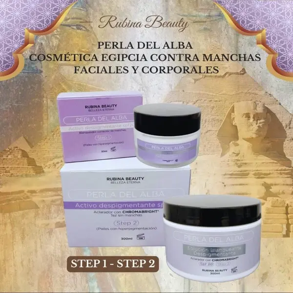 PERLA DEL ALBA · PACK STEP 1 + STEP 2