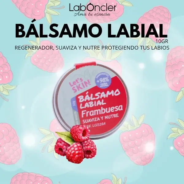 BÁLSAMO LABIAL FRAMBUESA