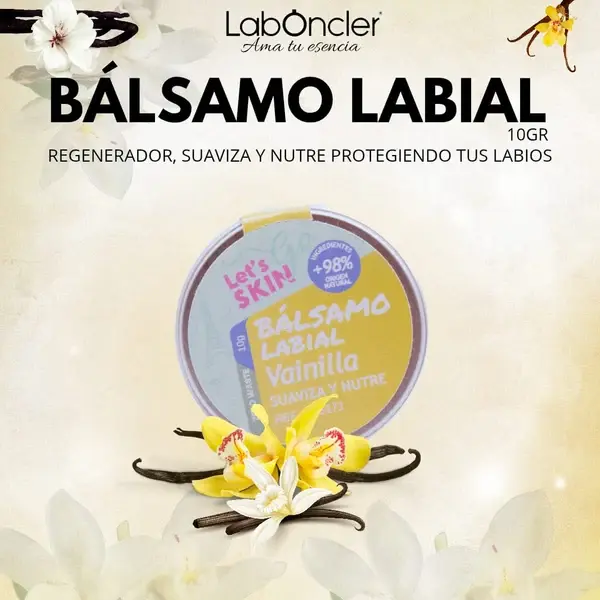 BÁLSAMO LABIAL VAINILLA