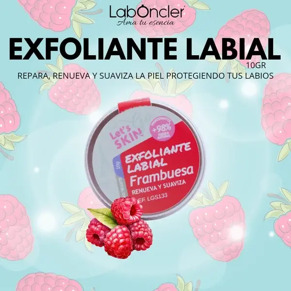 EXFOLIANTE LABIAL FRAMBUESA