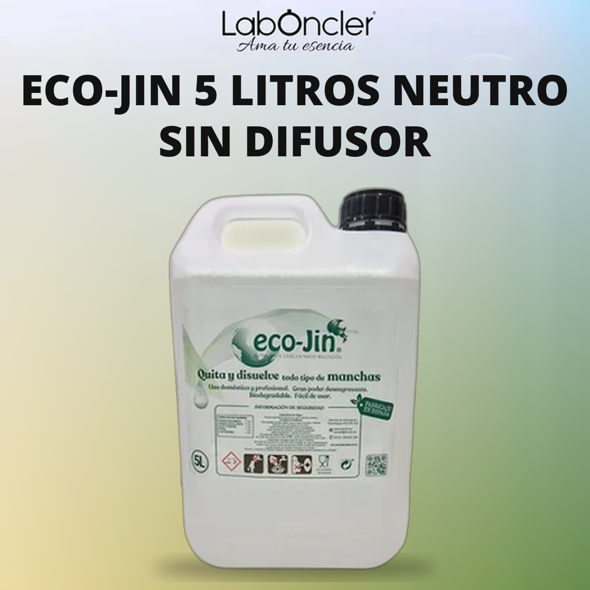 ECO-JIN 5 LITROS NEUTRO