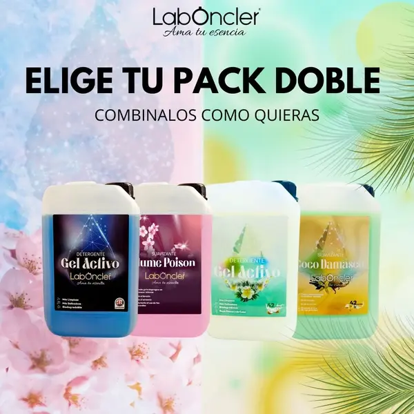 PACK DETERGENTE + SUAVIZANTE (A ELEGIR)