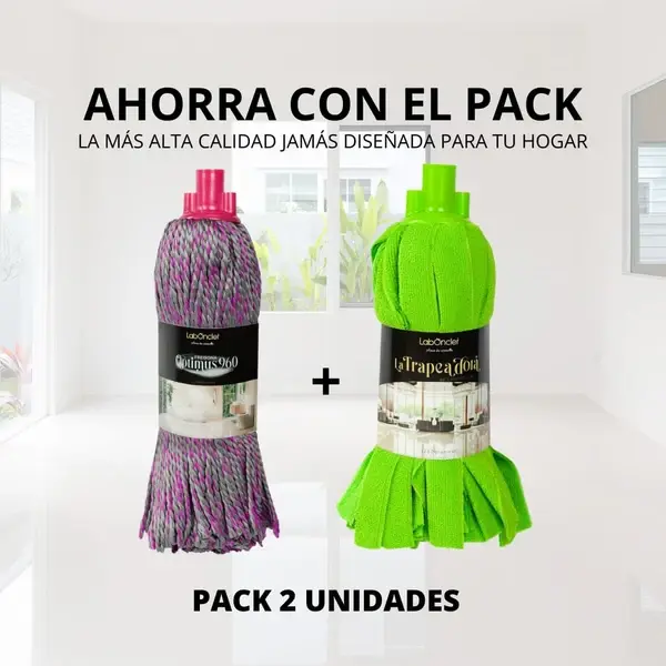 PACK 2 FREGONAS