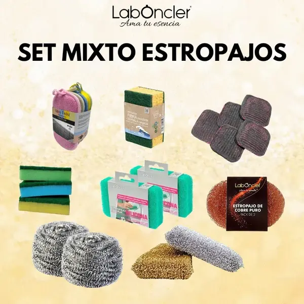 SET MIXTO ESTROPAJOS