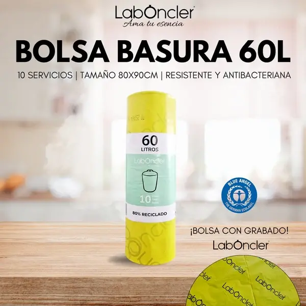 BOLSA BASURA 60 L