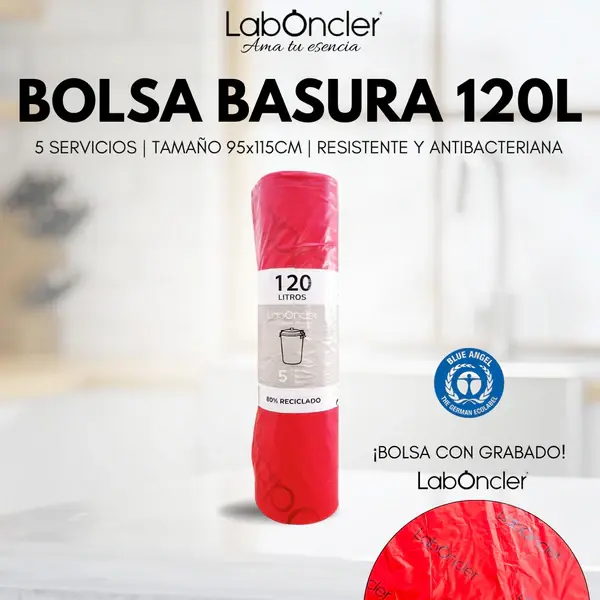 BOLSA BASURA 120 L
